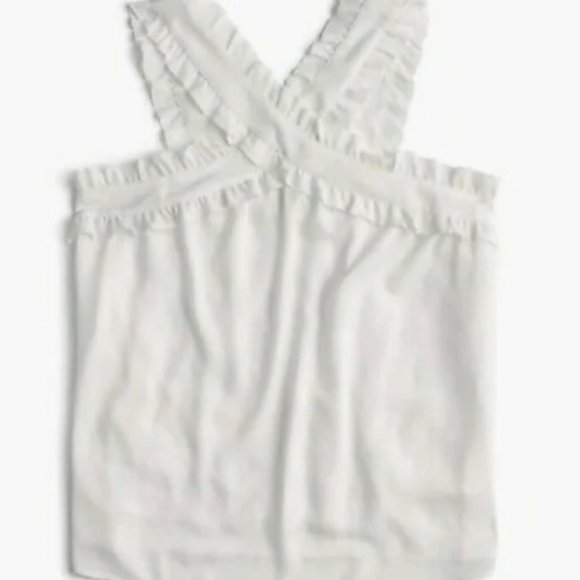 NWT- J.Crew Drapey Wrap front top - Picture 2 of 9